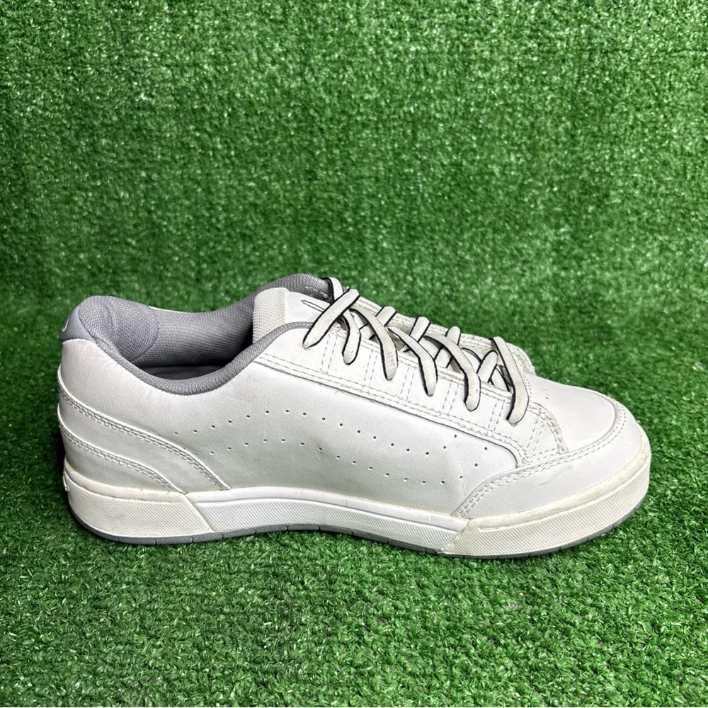 Vintage Vans Womens Size 9 Skate Shoes Pillow Fat Tongue Chunky White Skateboard - Picture 6 of 12